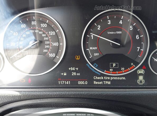 WBA8E9G50GNT44934 2016 BMW 3 SERIES Brown Вид задніх сидінь