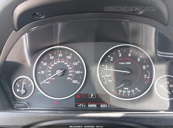 WBA8E9G50GNT86259 2016 BMW 3 SERIES White Հետևի նստատեղերի տեսք
