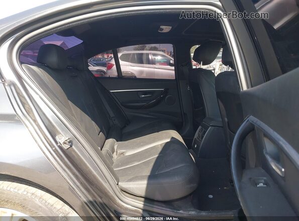 WBA8E9G51GNT43663 2016 BMW 3 SERIES Gray Widok naklejki z numerem VIN