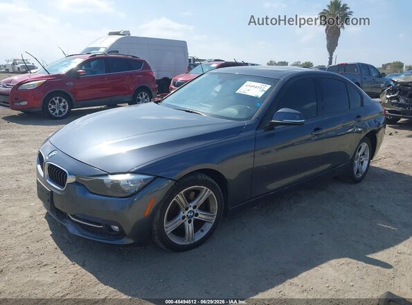 WBA8E9G51GNT43663 2016 BMW 3 SERIES Gray Przód lewy