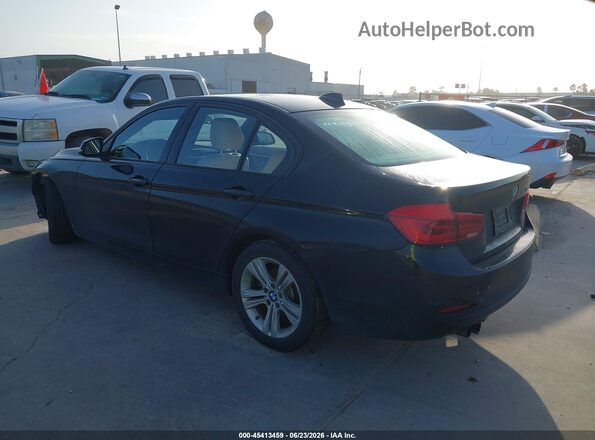 WBA8E9G51GNT43856 2016 BMW 3 SERIES Черный Задняя левая четверть