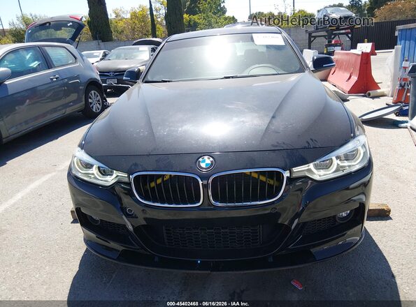 WBA8E9G52GNT86280 2016 BMW 3 SERIES Black Vista interior trasera