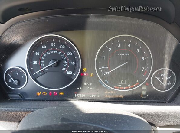 WBA8E9G57GNT82127 2016 BMW 3 SERIES Gray უკანა სავარძლების ხედი