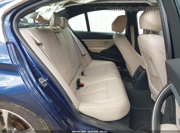 WBA8F1C51JAE93309 2018 BMW 3 SERIES Синий Вид наклейки с VIN-кодом