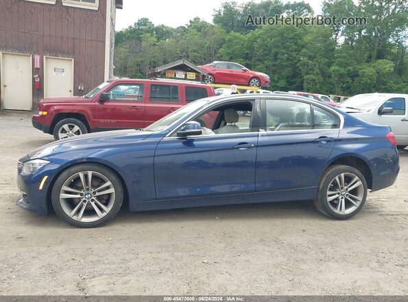 WBA8F1C51JAE93309 2018 BMW 3 SERIES Синий Панорамный вид салона 360°