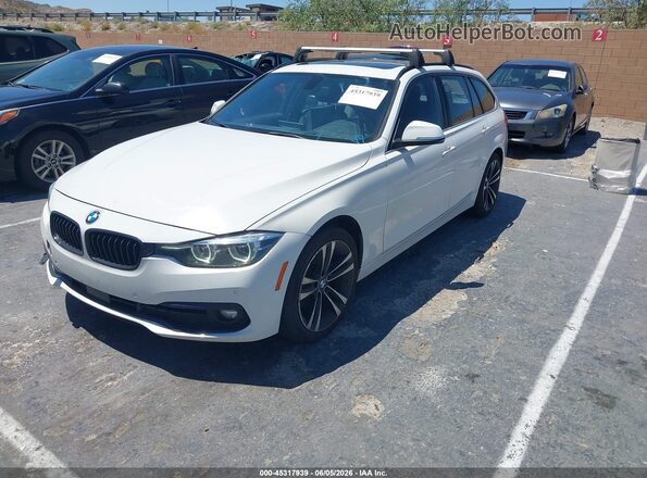 WBA8J1C58JA019014 2018 BMW 3 SERIES White Front left