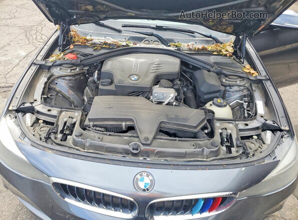 WBA8Z5C50GGS37616 2016 BMW 3 SERIES Gray Вид задньої частини салону