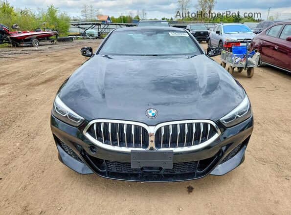 WBAAE4C03NCG91040 2022 BMW 8 SERIES Black Դիմացի տեսք