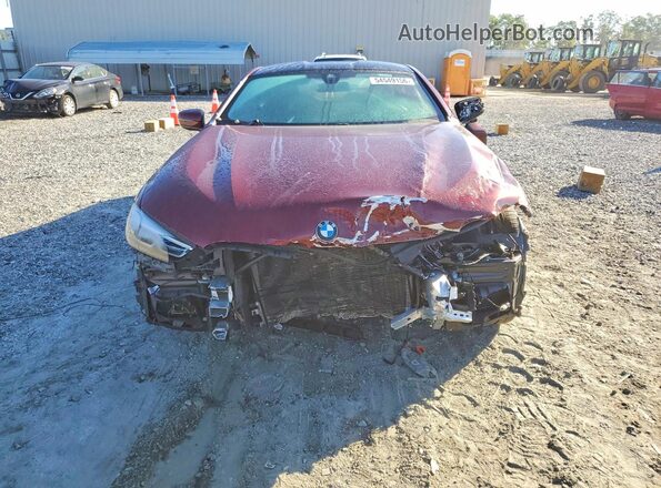 WBABC4C04LCD19682 2020 BMW M8 Burgundy Widok z przodu