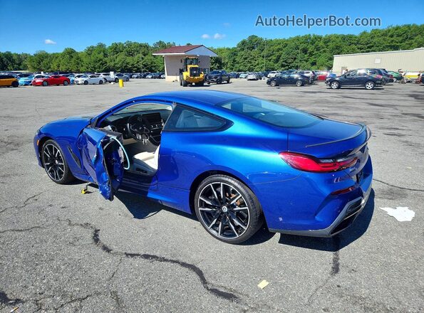 WBABC4C06PCM69120 2023 BMW M8 Blue Tył lewy