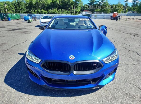 WBABC4C06PCM69120 2023 BMW M8 Blue Widok z przodu