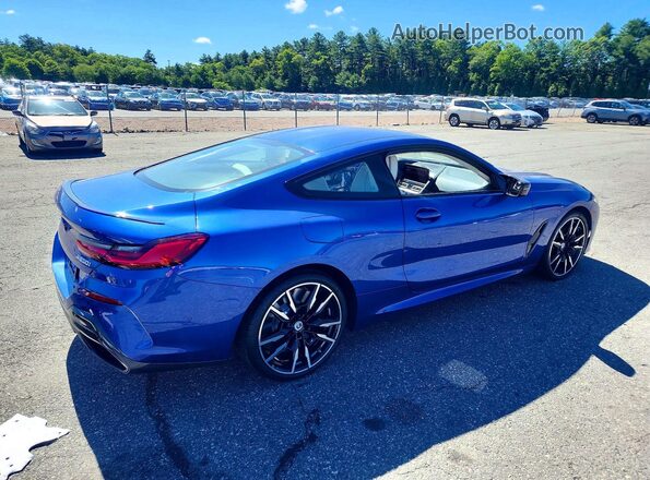 WBABC4C06PCM69120 2023 BMW M8 Blue Tył prawy