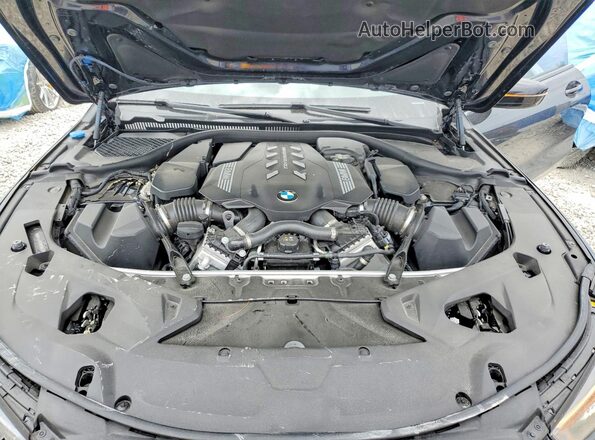 WBABC4C07RCR56331 2024 BMW M8 Blue Engine compartment view