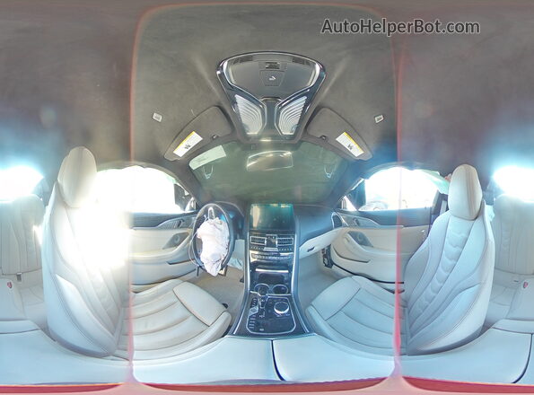 WBABC4C07RCR56331 2024 BMW M8 Blue 360 interior view