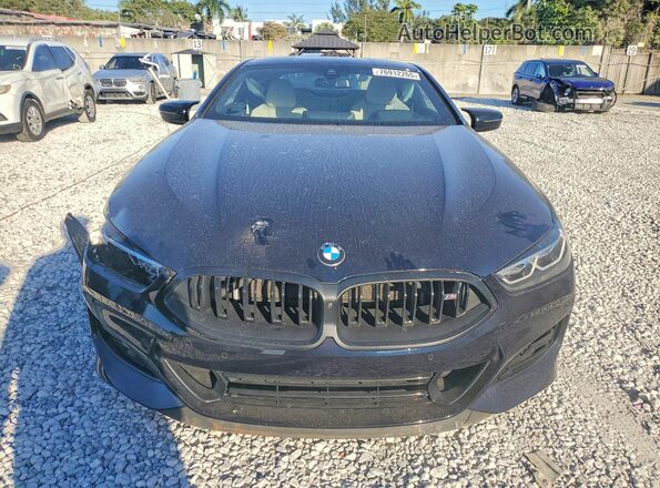 WBABC4C07RCR56331 2024 BMW M8 Blue Front view