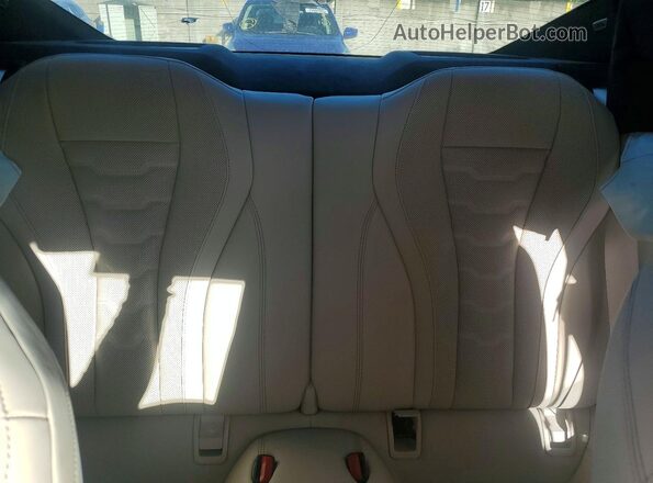 WBABC4C07RCR56331 2024 BMW M8 Blue Rear interior view