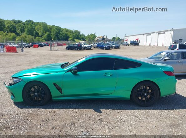 WBABC4C50KBJ35885 2019 BMW M8 Green Vista interior de 360 grados