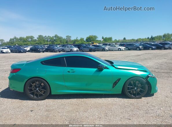 WBABC4C50KBJ35885 2019 BMW M8 Green Vista interior trasera