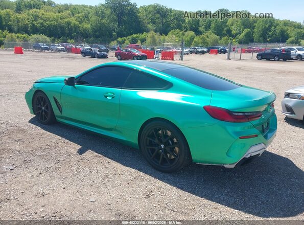 WBABC4C50KBJ35885 2019 BMW M8 Green Trasero izquierdo