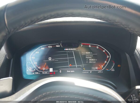 WBABC4C50KBJ35885 2019 BMW M8 Green Vista de los asientos traseros