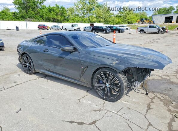 WBABC4C59KBU95849 2019 BMW M8 Gray Front right