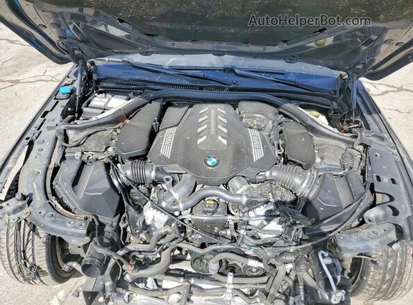 WBABC4C59KBU95849 2019 BMW M8 Gray Rear interior view