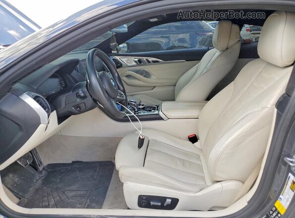 WBABC4C59KBU95849 2019 BMW M8 Gray Front interior view