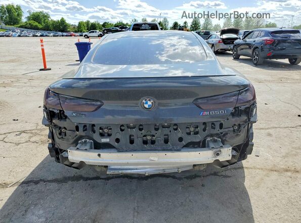 WBABC4C59KBU95849 2019 BMW M8 Gray Rear view