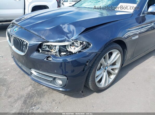WBAFV3C51GD687400 2016 BMW 7 SERIES Dark Blue Դիմացի տեսք
