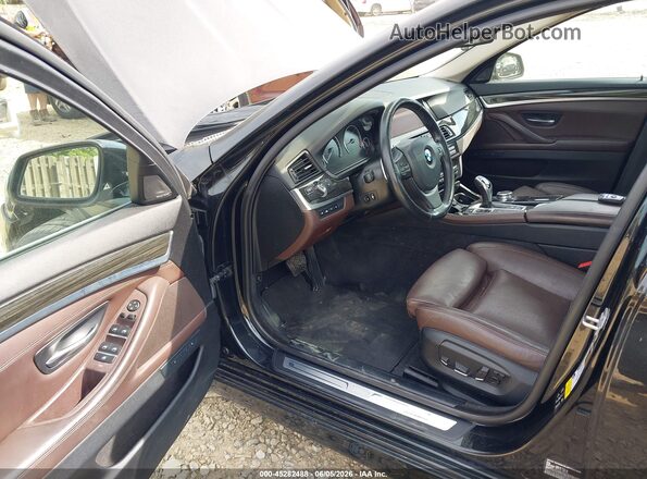WBAFV3C55GD687450 2016 BMW 5 SERIES Brown Вид салону спереду