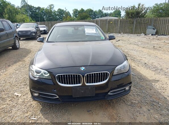 WBAFV3C55GD687450 2016 BMW 5 SERIES Brown Вид щитка приладів