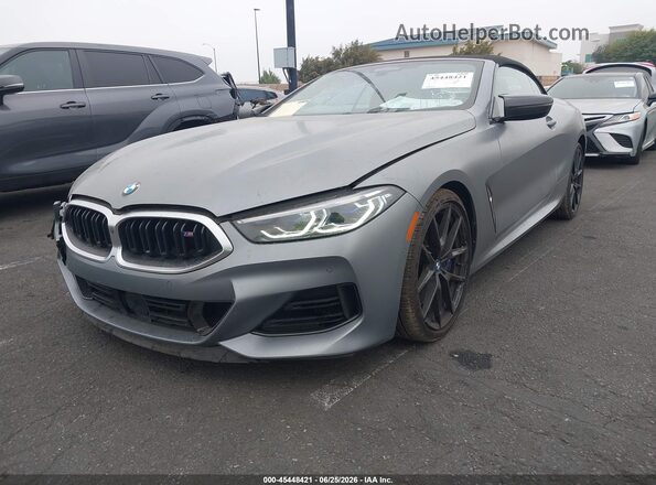 WBAFY4C00PCM11345 2023 BMW M8 Gray Przód lewy