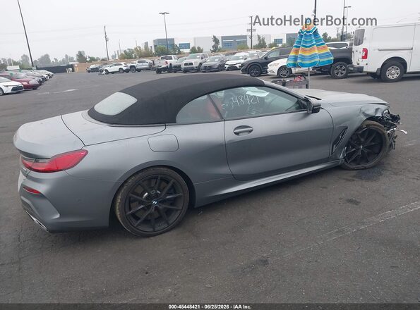 WBAFY4C00PCM11345 2023 BMW M8 Gray Widok wnętrza z tyłu