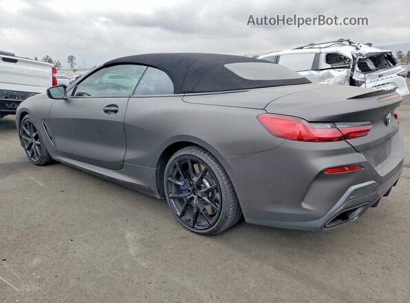 WBAFY4C51KBX39237 2019 BMW M8 Gray Հետևի ձախ