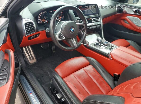 WBAFY4C51KBX39237 2019 BMW M8 Gray Առջևի վահանակի տեսք