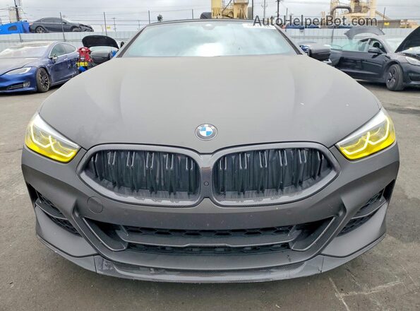 WBAFY4C51KBX39237 2019 BMW M8 Gray Դիմացի տեսք