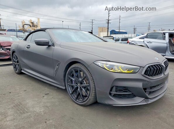 WBAFY4C51KBX39237 2019 BMW M8 Gray Առջևի աջ