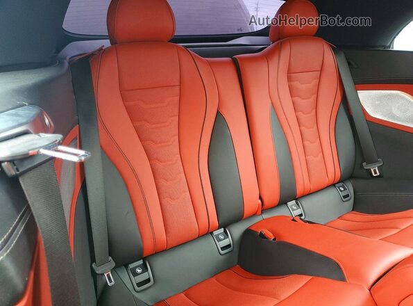 WBAFY4C51KBX39237 2019 BMW M8 Gray Հետևի նստատեղերի տեսք