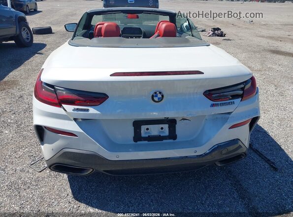 WBAFY4C59KBX29572 2019 BMW M8 White 
