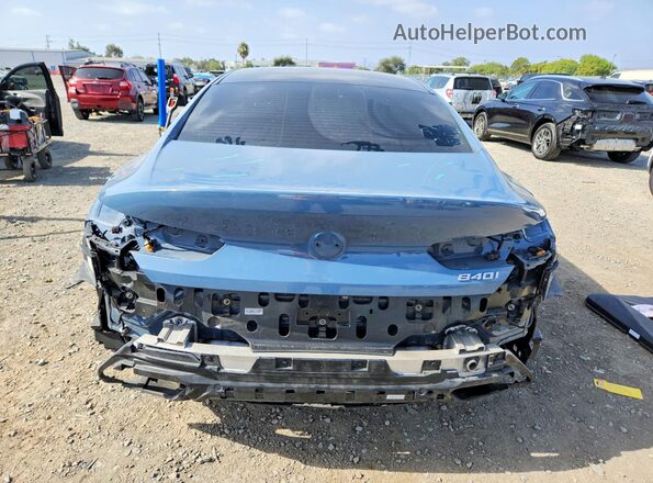 WBAGV2C04MCE91832 2021 BMW 8 SERIES Blue Rear view