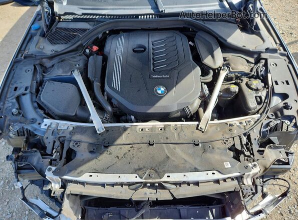 WBAGV2C04MCE91832 2021 BMW 8 SERIES Blue Rear interior view