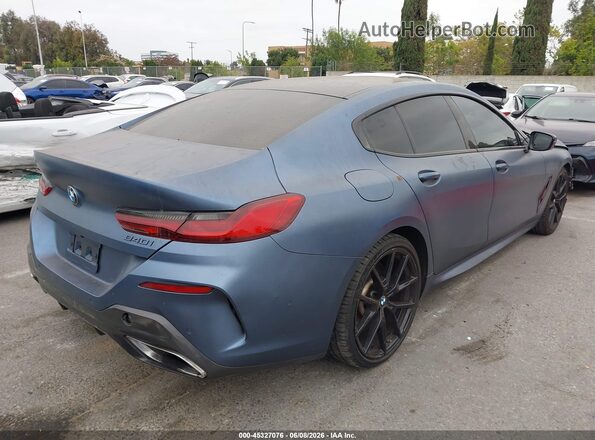 WBAGV2C08LCE77558 2020 BMW 8 SERIES Синий Задняя правая четверть