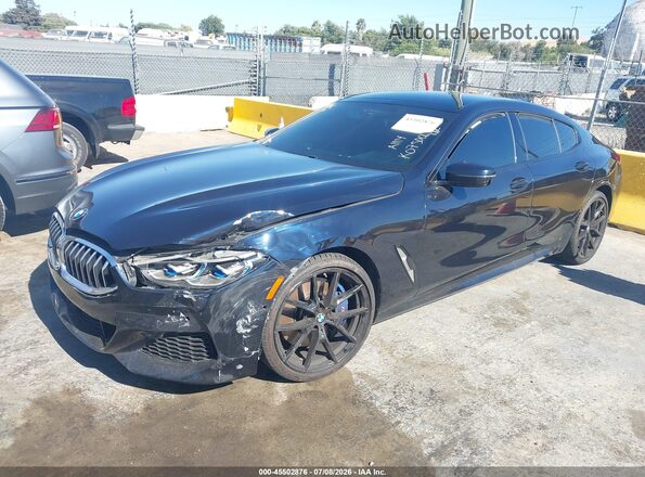 WBAGV2C09NCK07500 2022 BMW 8 SERIES Blue Vista tres cuartos delantera izquierda