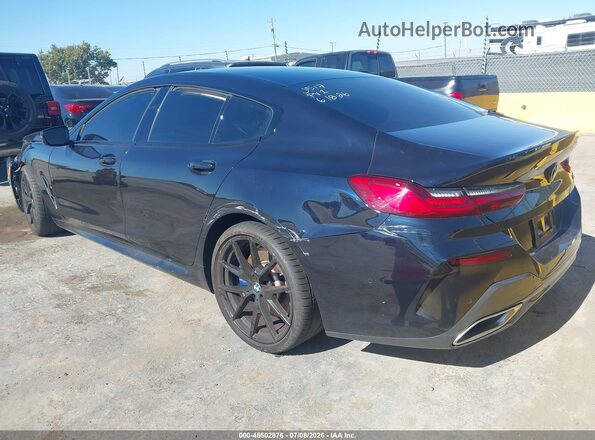 WBAGV2C09NCK07500 2022 BMW 8 SERIES Blue Trasero izquierdo
