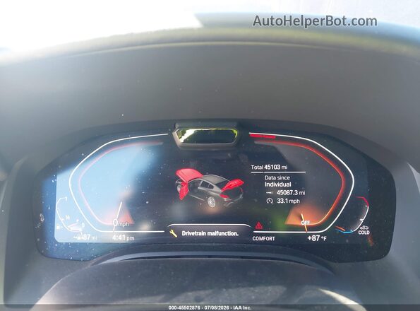 WBAGV2C09NCK07500 2022 BMW 8 SERIES Blue Vista de los asientos traseros