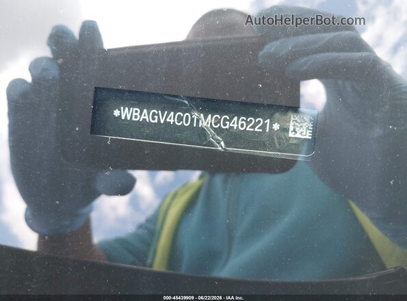 WBAGV4C01MCG46221 2021 BMW 8 SERIES Черный Вид подкапотного пространства