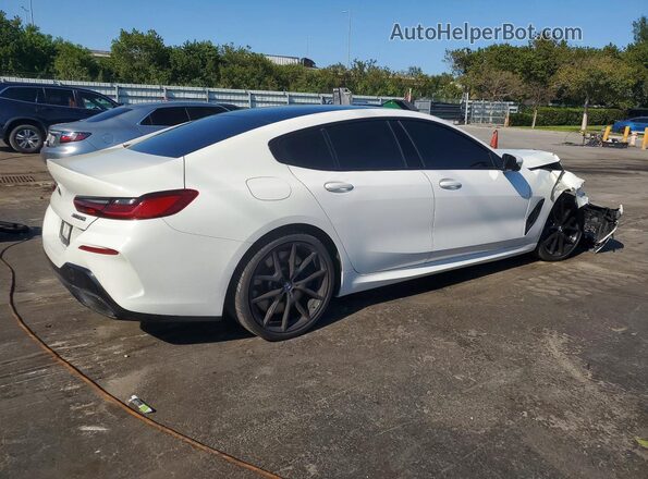 WBAGV8C01NCJ74706 2022 BMW M8 White Rear right