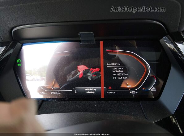 WBAHF3C02NWX97500 2022 BMW Z4 Silver Вид задніх сидінь