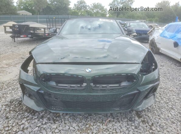 WBAHF9C05SWY43478 2025 BMW Z4 Green Вид спереду