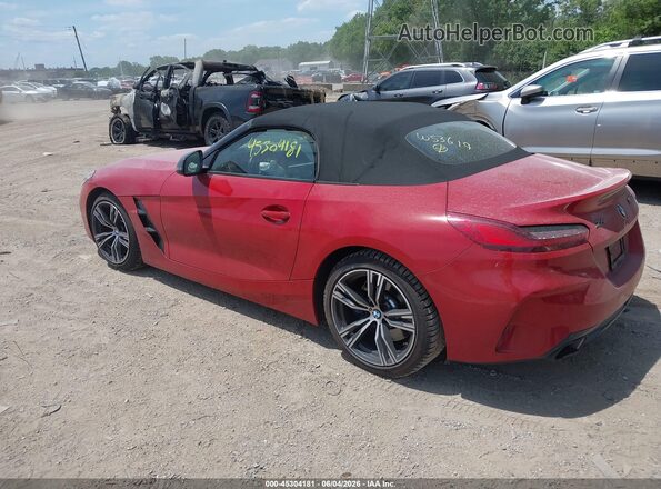 WBAHF9C09LWW53619 2020 BMW Z4 Красный Задняя левая четверть
